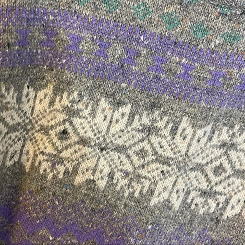 Prides Landing Vintage Fairisle Wool‎ Blend Sweater - Picture 3 of 3